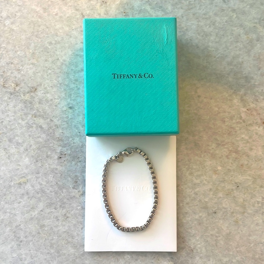 Tiffany & Co. Sterling Silver Venetian Link Bracelet